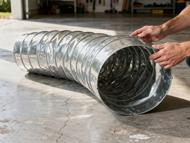 Miramar Dryer Vent Cleaning specialist using advanced equipment for thorough duct cleaning in Miramar