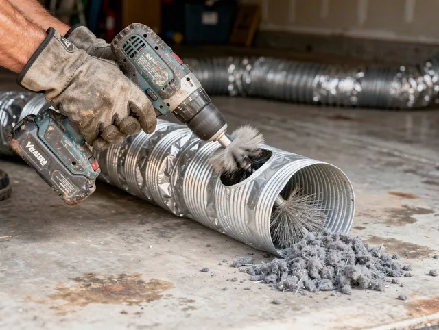 Professional duct cleaning by Miramar Dryer Vent Cleaning in Miramar