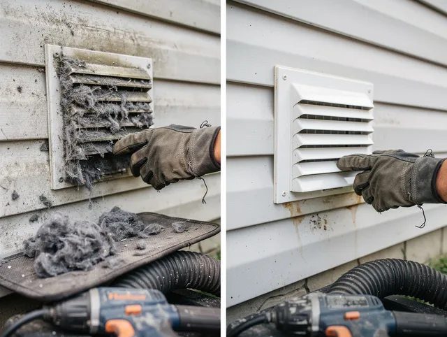 Residential dryer vent cleaning by Miramar Dryer Vent Cleaning in Miramar